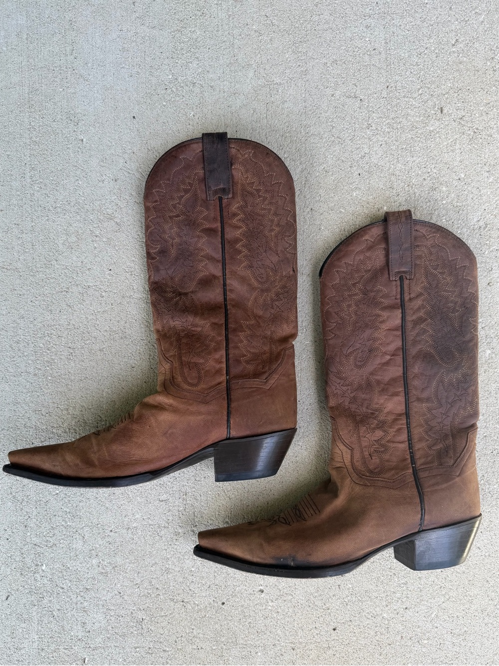 Dan Post Brown Cowboy Boots Women's